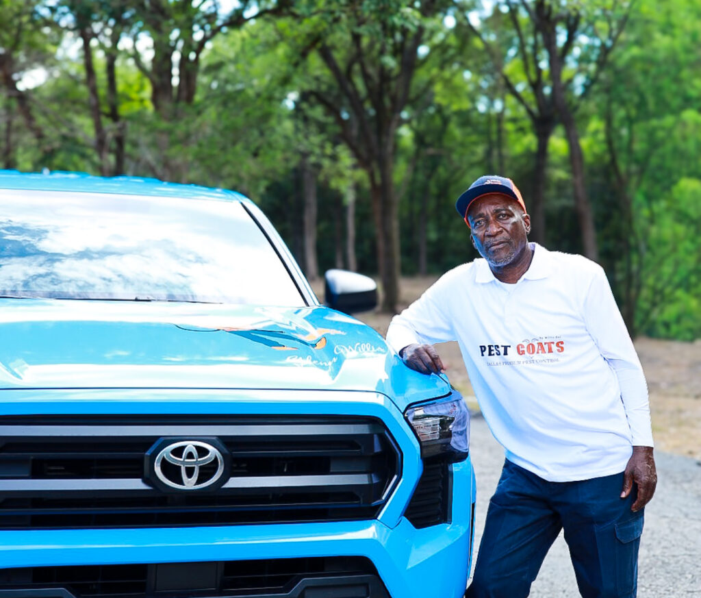 Pest GOATS owner Mr. Willis